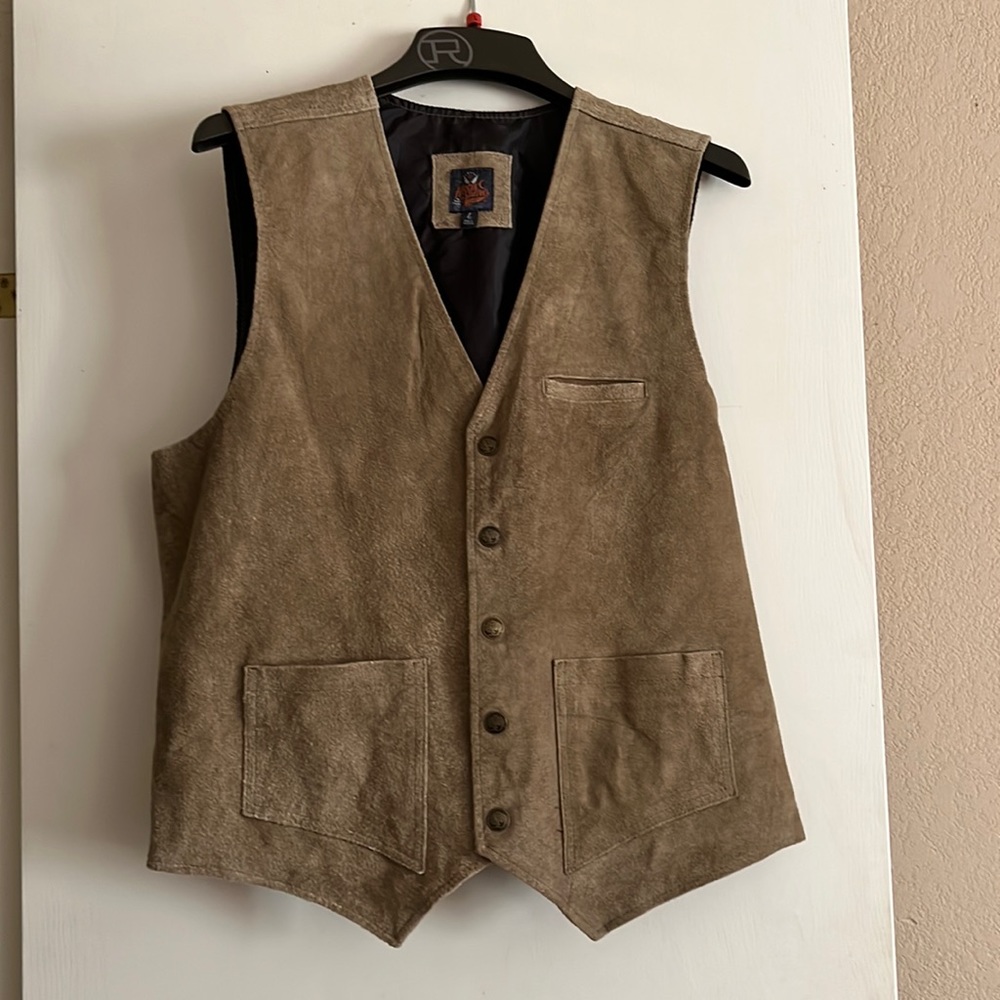 Mens suede vest Moonshine Spirit by Brad Paisley